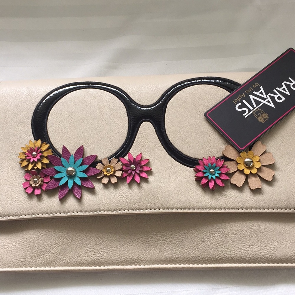 Rara Avis/Iris Apfel purse clutch